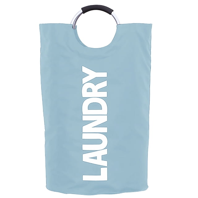 Bearachild Cesta plegable para ropa sucia, bolsa de lavandería plegable de tela Oxford, cubo de impermeable con asa Almacenamiento y organización del hogar Cielo azul Bearachild HA6867-06B