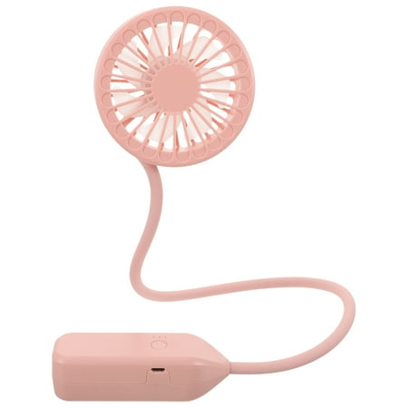 

Yuan 1 Pc Fashionable Mini Fan Novel Rotate-able Fan Small Charging Fan (Pink)