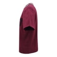 thumbnail image 3 of Playera Polo George Para Hombre Oversize Soccer Vino Talla CH, 3 of 4