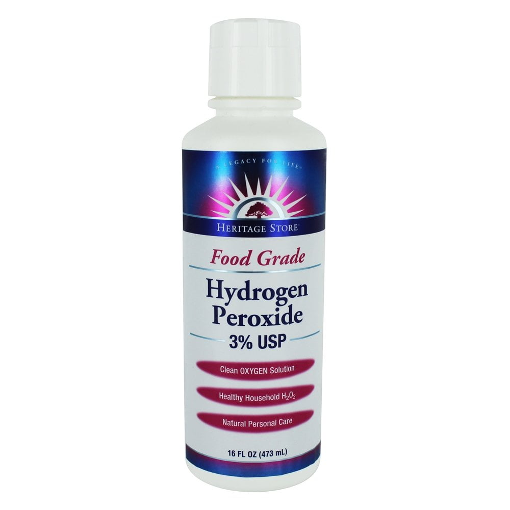 Heritage Hydrogen Peroxide Food Grade 3 USP 16 fl. oz. Walmart