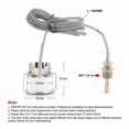 thumbnail image 5 of 2" Mechanical Water Temp Gauge Meter 40-120/100-250 Universal Fit, 5 of 5
