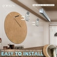 thumbnail image 3 of KWW 32 inch LED Round Bathroom Vanity Mirror, Anti-Fog Dimmable Lights, 3 of 7