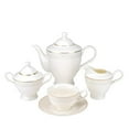 thumbnail image 4 of Euro Porcelain 57-pc Banquet Dinnerware Set, Luxury Bone China Tableware, Service for 8, 4 of 6
