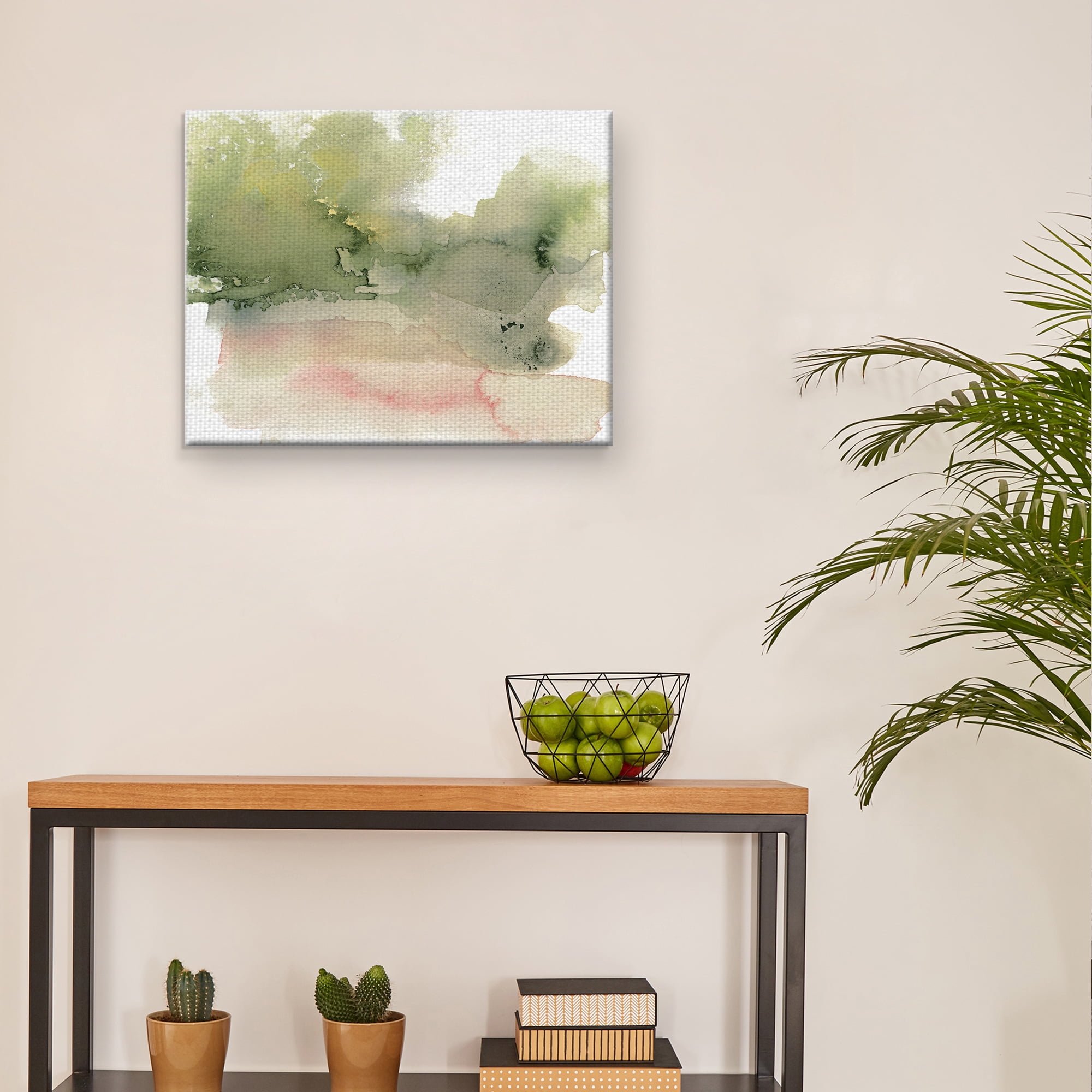 Masterpiece Art Gallery Watercolor 2 Crop Abstract By Brenna Harvey Canvas Art Pri22" x 28"