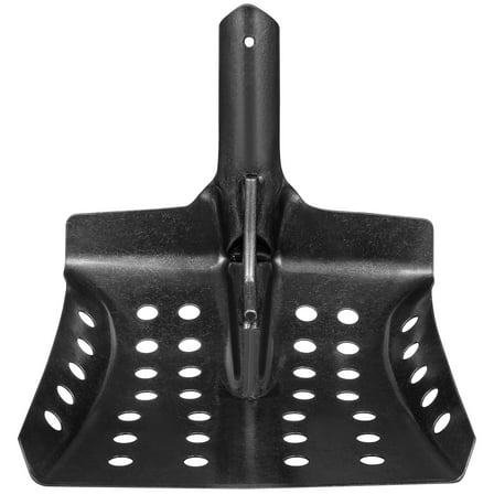 Topbathy Thick Sifting Shovel Iron Silver 1Pack