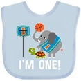 thumbnail image 3 of Inktastic Basketball 1st Birthday for One Year Old Boys Baby Bib, 3 of 4