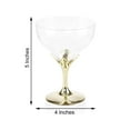 thumbnail image 3 of Efavormart 6 Pack Gold 5oz Hard Plastic Detachable Disposable Champagne Wine Toast Goblet for Weddings, Birthdays, Parties, Receptions, Banquets, Baby Showers, Drinkware, Tableware, Catered Events, 3 of 11