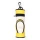 thumbnail image 3 of Bolsa de almacenamiento de pelotas de golf de cuero sintético resistente al agua con gancho ligero. Capacidad para 3 pelotas. Amarillo blanco, 3 of 9