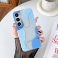 thumbnail image 1 of WWS-Compatible with Samsung Galaxy S22 Plus Case, Soft Shaped Art Design with Built-in Bumper Protective Phone Case, Cute Slim TPU Cover Designed for Samsung Galaxy S22 Plus Case,Blue, 1 of 4