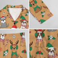 thumbnail image 6 of Top-kevin Women Long Sleeve Pajama Set Comfy Pjs Sets Christmas Cupcakes Candy Canes 2 Piece Lounge Set, 6 of 12