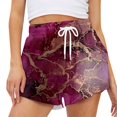 thumbnail image 1 of Aayomet Shorts pour Femmes à la Mode Décontractés avec Poches (Rose Vif, L), 1 of 4