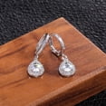 thumbnail image 5 of KDSJSXW Stud Earrings for Women With Diamond Tears Angel's Water Encrusted Slightly Drop Earrings Earrings Jewelry Earrings Pearl Stud Earrings for Women Earrings (A,One Size), 5 of 6