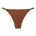 thumbnail image 1 of Tanga sin costuras de cintura baja para mujer, ropa interior Sexy, lencería cómoda, 1 of 4
