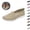 Beige, variant on Mfakffe Orthopedic Shoes for Women Mesh Breathable Non Slip Sneakers Arch Support Fashion Walking Shoes Comfortable Slip on(Gray)