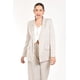 thumbnail image 4 of Set de blazer y pantalon a rayas Roman Fashion /jJuvenil, 0190 (Cafe lineas) cafe CH, 4 of 5