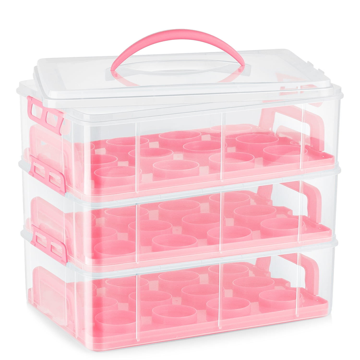 3 tier plastic storage boxes