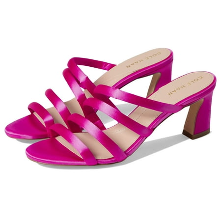 

Cole Haan Adella Sandal 65 mm (Unisex Bright Pink Satin 5.5 Medium)