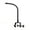 30cm, variant on AOOOWER Secure Metal Plastic Clamp Swiveling Mount for Action Camera Smartphone Tablets