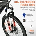 thumbnail image 5 of HOVSCO Electric Bike for Adults, 500W Peak Motor 20mph, 48V/15Ah, E-Mountain bicycle, UL2849, APP Control, 5 of 9