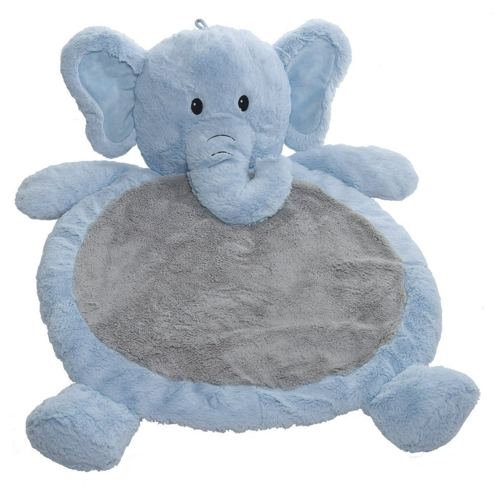 Mary Meyer Bestever Baby Mat Blue Elephant