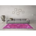 thumbnail image 3 of Ahgly Company Indoor Round Persian Pink Traditional Area Rugs, 7' Round, 3 of 4