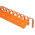 thumbnail image 4 of KOJEM 48" Tow Behind Landscape Rake W/ 2" Receiver Compatible with Lawn Tractors ATV UTV Heavy-Duty Steel with Powder Coated Orange Finish, 4 of 7