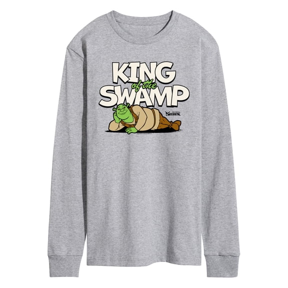 Shrek - King Of The Swamp Men's Long Sleeve Graphic T-Shirt