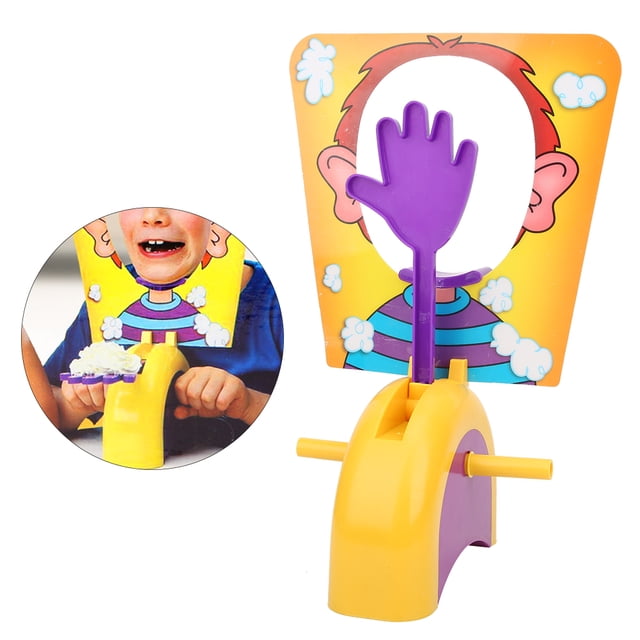 Cake Cream Toy, Finely Polished Burr Free Plastic Material Safe And Durable Cream Hit Face Toy For Party For Home