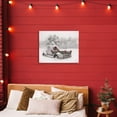 thumbnail image 2 of Stupell Industries Snowy White Antique Truck Canvas Wall Art, design by Lori Deiter, 16 x 20, 2 of 7