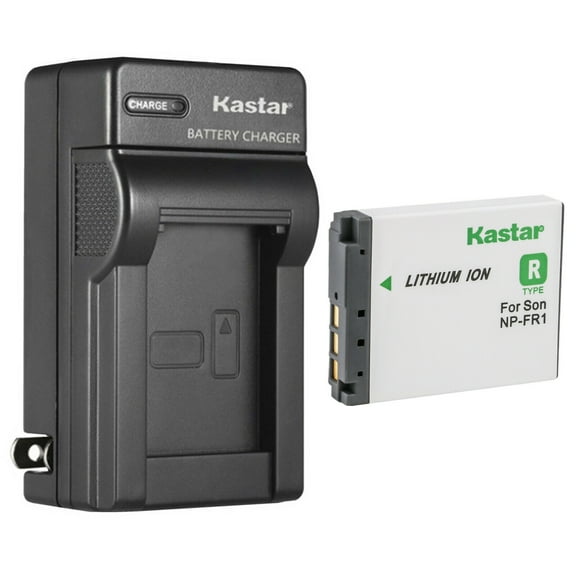 Kastar 1-Pack Battery and AC Wall Charger Replacement for Sony NP-FR1 Battery, BC-CS3, BC-CSD Charger, Sony Cyber-Shot DSC-G1 DSC-V3 DSC-F88 DSC-P100 DSC-P120 DSC-P150 DSC-P200 DSC-T30 DSC-T50 Camera
