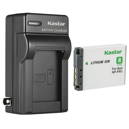 Kastar 1-Pack Battery and AC Wall Charger Replacement for Sony NP-FR1 Battery BC-CS3 BC-CSD Charger Sony Cyber-Shot DSC-G1 DSC-V3 DSC-F88 DSC-P100 DSC-P120 DSC-P150 DSC-P200 DSC-T30 DSC-T50 Camera