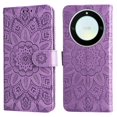 thumbnail image 1 of Funda tipo cartera GANGXUN para Honor X9A , diseño girasol, cuero PU, soporte, cierre magnético, tarjetero, 1 of 5