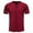 Wine, variant on Mens Vintage Gothic Tee Casual Solid Color Short Sleeve T-Shirt, S