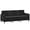 Black + Width 78", variant on vidaXL Sofa Chair Upholstered Single Sofa Armchair for Living Room Velvet
