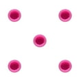 thumbnail image 1 of Transemion 1/2/3/5 Fondant Mold Portable Replacement Flexible Home Kitchen Bakery Baking Pastry Cake Pudding Chiffon Mould Accessories Type 3 5PCS, 1 of 6