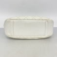 thumbnail image 3 of Pre-Owned Chanel Matelassé Chain Shoulder Bag, Caviar Leather, White, Women's, 3 of 11