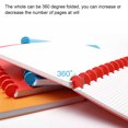 thumbnail image 4 of Office Supplies Portable Writing Tool Hole Binder Movable Page Sort for School Boys Girls Daily Life ANGGREK Otros, 4 of 8