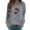 Pink, variant on Ediodpoh Sweatshirt for Womens Merry Christmas Print Round Neck Fit Pullover Tops Long Sleeve Loose Blouse Raglan Sleeve Glass Design Mint Green_004 XXL