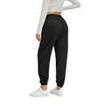 thumbnail image 4 of SWQZVT Women's Cargo Sweatpants with Pockets High Waisted Jogging Pants Drawstring Athletic Joggers Fall Trousers, 4 of 7