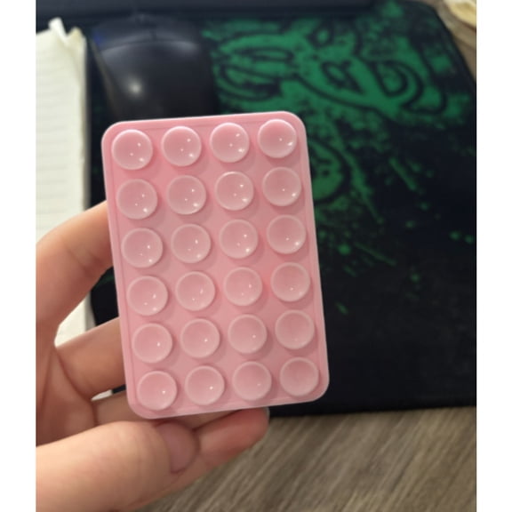 Silicone Suction Cup Phone Case Holder, Non-Slip Suction Cup Mount for Selfies and TikTok, Car Phone Holder, Mirror Mount and Accessories,