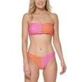 thumbnail image 2 of Tommy Hilfiger Women's V Cut Bikini Bottoms Swimsuit Pink Size Large, 2 of 3