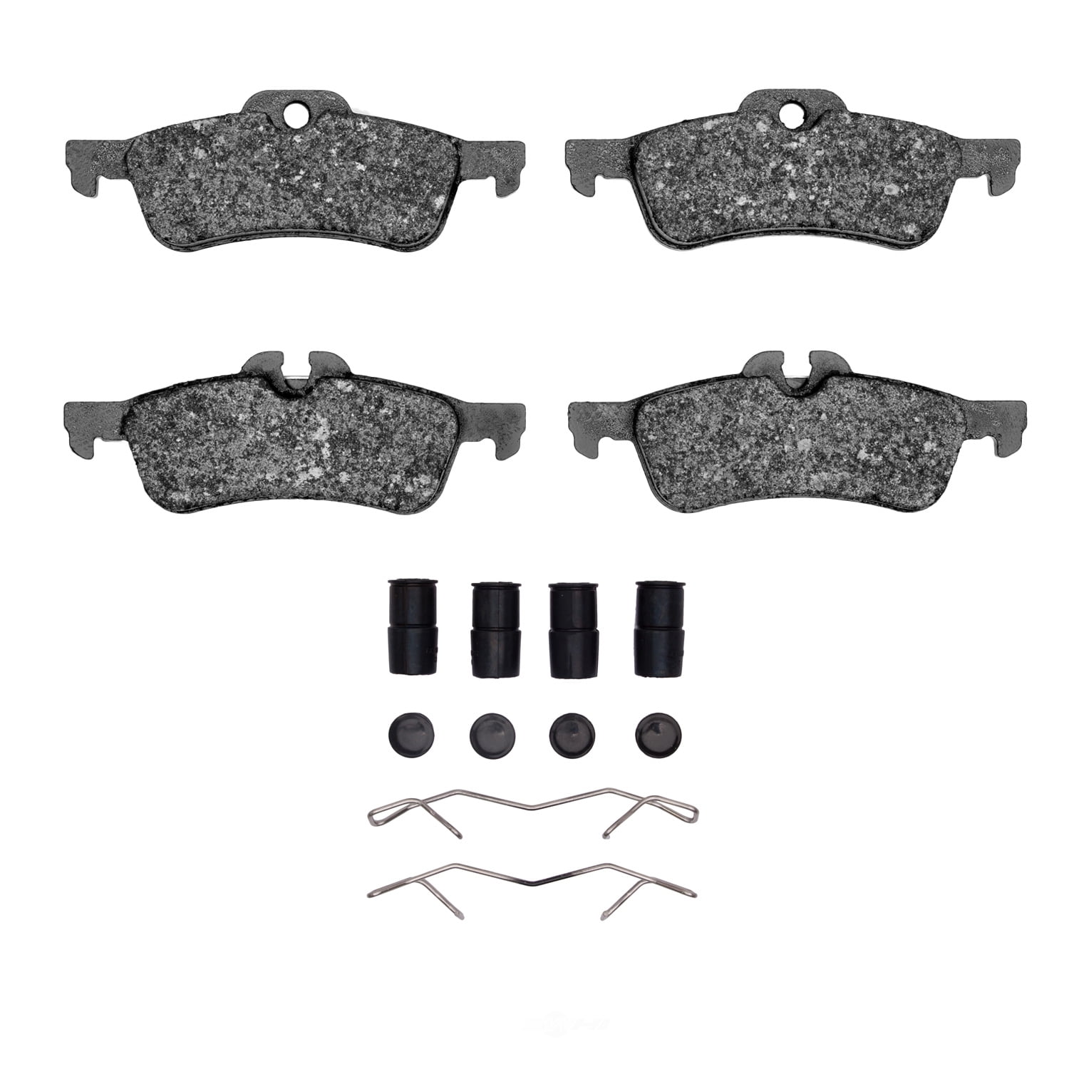 Dynamic Friction Company 1600-1060-01 DFC EURO 5000 Ceramic Brake Pads and Hardware Kit