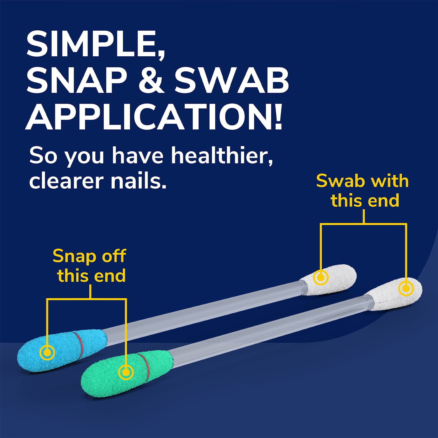 (4 pack) Dr. Scholl’s Fungal Nail Clear & Cure Swabs, 30 Count