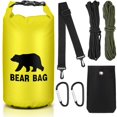 thumbnail image 1 of Bolsa para comida de oso Foilswirl ultraligera para camping 10L amarilla, 1 of 6
