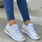 Willtoo Women's Breathable Color Matching Casual Running Shoes Womens Sneaker