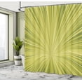thumbnail image 4 of Ambesonne Abstract Art Shower Curtain, Concentric Stripes Art, 69"Wx84"L, Apple Green, 4 of 4