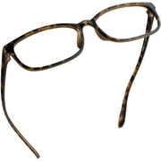 LifeArt Blue Light Blocking Reading Glasses (Rectangular Frame, +2.25 Magnification)