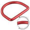 Red Scuba Diving D Ring Weight Belt Keeper DRing Backpack Stopper