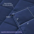 thumbnail image 4 of Manta pesada Yescool para adultos (9,07 kg, 152 cm x 203 cm), 4 of 7