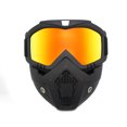 thumbnail image 1 of Lankey Gafas para motocicleta, gafas desmontables con correa antideslizante a prueba de niebla Lankey Gafas de moto, 1 of 7